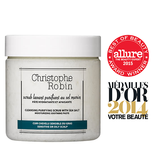Christophe Robin Cleansing Purifying Scrub with Sea Salt 250ml