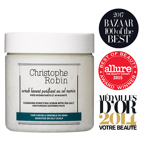 Christophe Robin Cleansing Purifying Scrub with Sea Salt 250ml