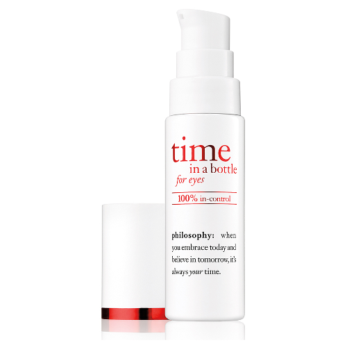 philosophy time in a bottle 100% in-control resist renew repair eye serum