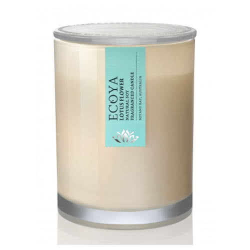 Ecoya Metro Jar Fragranced Candle - Lotus Flower