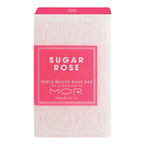 MOR Triple-Milled Soap Bar - Sugar Rose