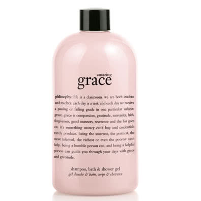 philosophy amazing grace shampoo, bath & shower gel
