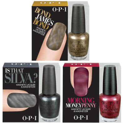OPI Magnetic Nail Polish & Magnetizer - Skyfall Collection
