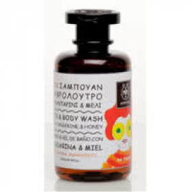 APIVITA Kids Body Wash with Tangerine + Honey