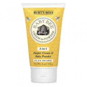 Burt's Bees Baby Bee 2 In 1 Diaper Cream & Baby Powder
