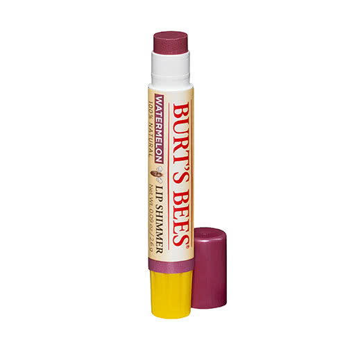 Burt's Bees Lip Shimmer - Watermelon - shimmery medium pink
