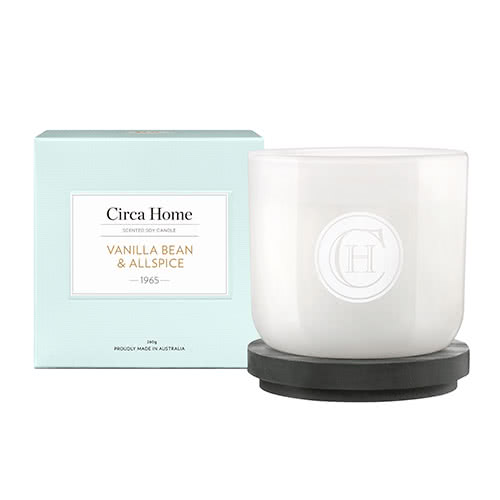 Circa Home Vanilla Bean & Allspice Classic Candle 260g