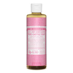 Dr. Bronner's Castile Liquid Soap - Cherry Blossom 237mL