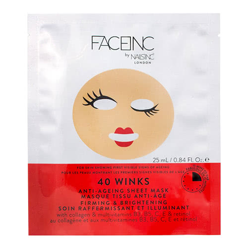 Face Inc 40 Winks Sheet Mask - Anti Ageing