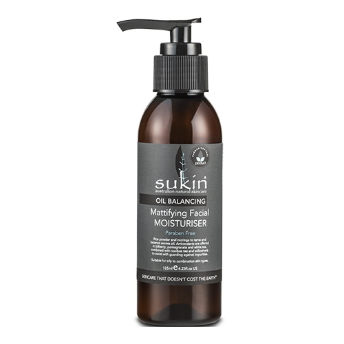 Sukin Oil Balancing Mattifying Facial Moisturiser 125ml