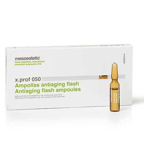 mesoestetic x.prof 050 antiaging flash ampoules
