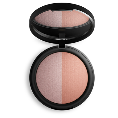 INIKA Organic Baked Blush Duo - Burnt Peach 6.5g