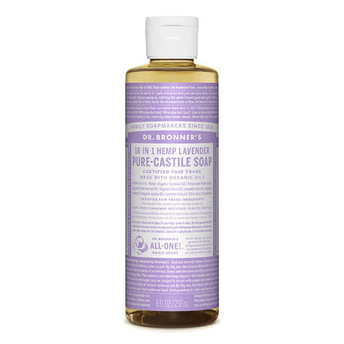 Dr. Bronner's Castile Liquid Soap - Lavender 237mL