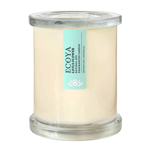 Ecoya Metro Jar Fragranced Candle - Lotus Flower