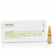 mesoestetic glycolic + E + F ampoules