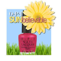 OPI SUNBelievable Nail Lacquer Collection