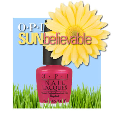 OPI SUNBelievable Nail Lacquer Collection