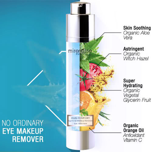 Mirenesse Purify Dual Comfort Eye and Lip Makeup Remover
