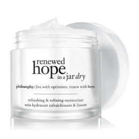 Philosophy renewed hope in a jar - dry