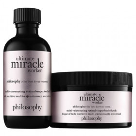 philosophy ultimate miracle worker multi-rejuvenating pure-retinol oil pads