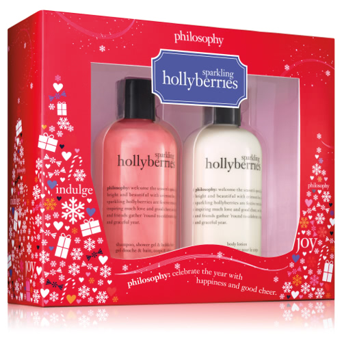 philosophy sparkling holly berries 2017 set