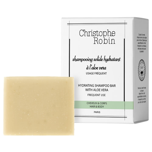 Christophe Robin Hydrating Shampoo Bar with Aloe Vera